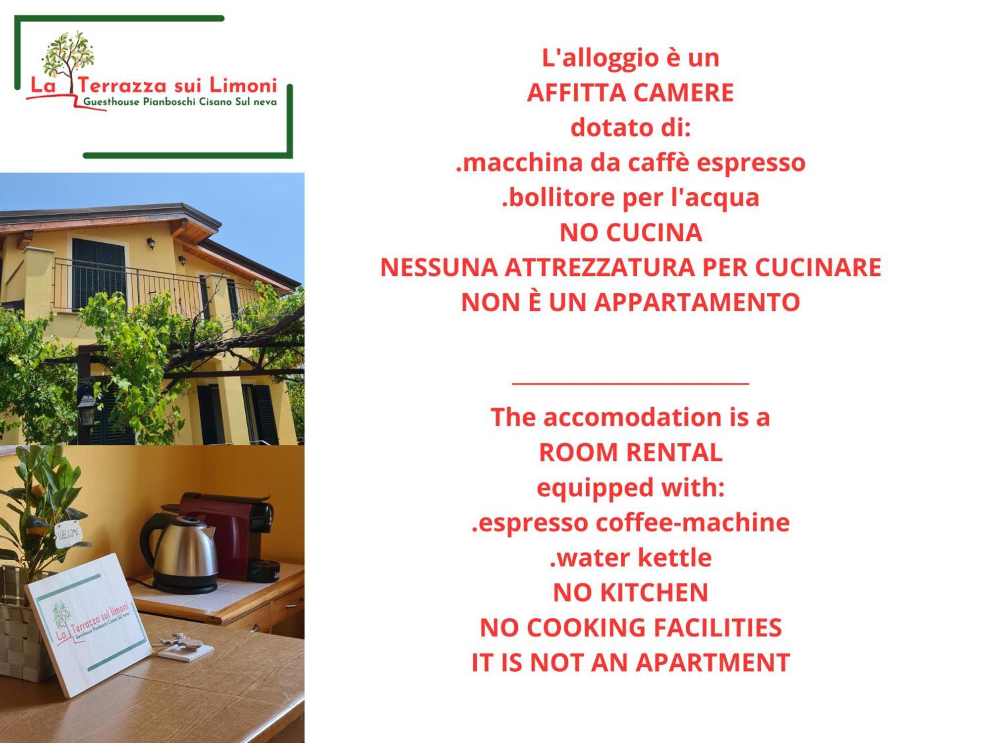 La Terrazza Sui Limoni - Suite Degli Ospiti - Mare, Escursioni A Piedi O Bike, Falesie Per Arrampicate Cisano sul Neva Esterno foto